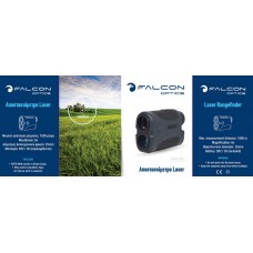 ΑΠΟΣΤΑΣΙΟΜΕΤΡΟ FALCON Optics LASER 1000m, Black