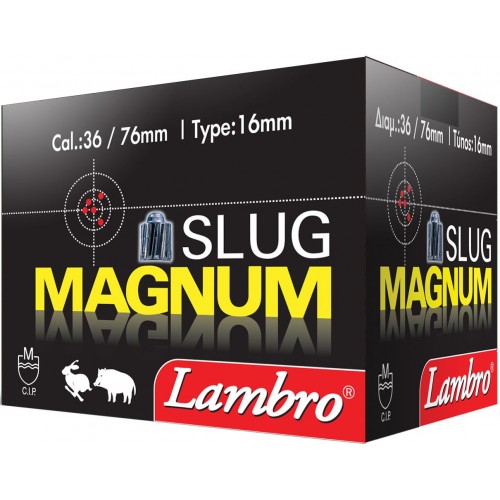 SLUG MAGNUM cal36 Lambro SLUG MAGNUM cal36 Lambro
