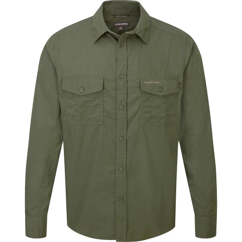 Craghoppers Kiwi LS Shirt Cedar
